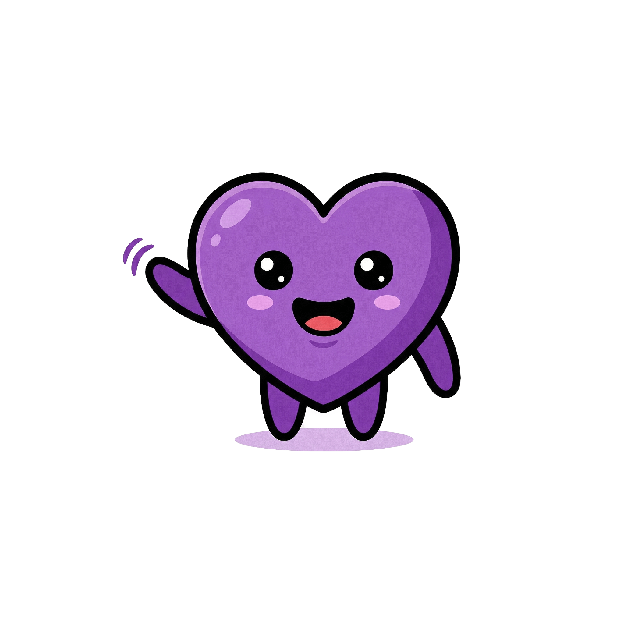 Donati mascota saludando